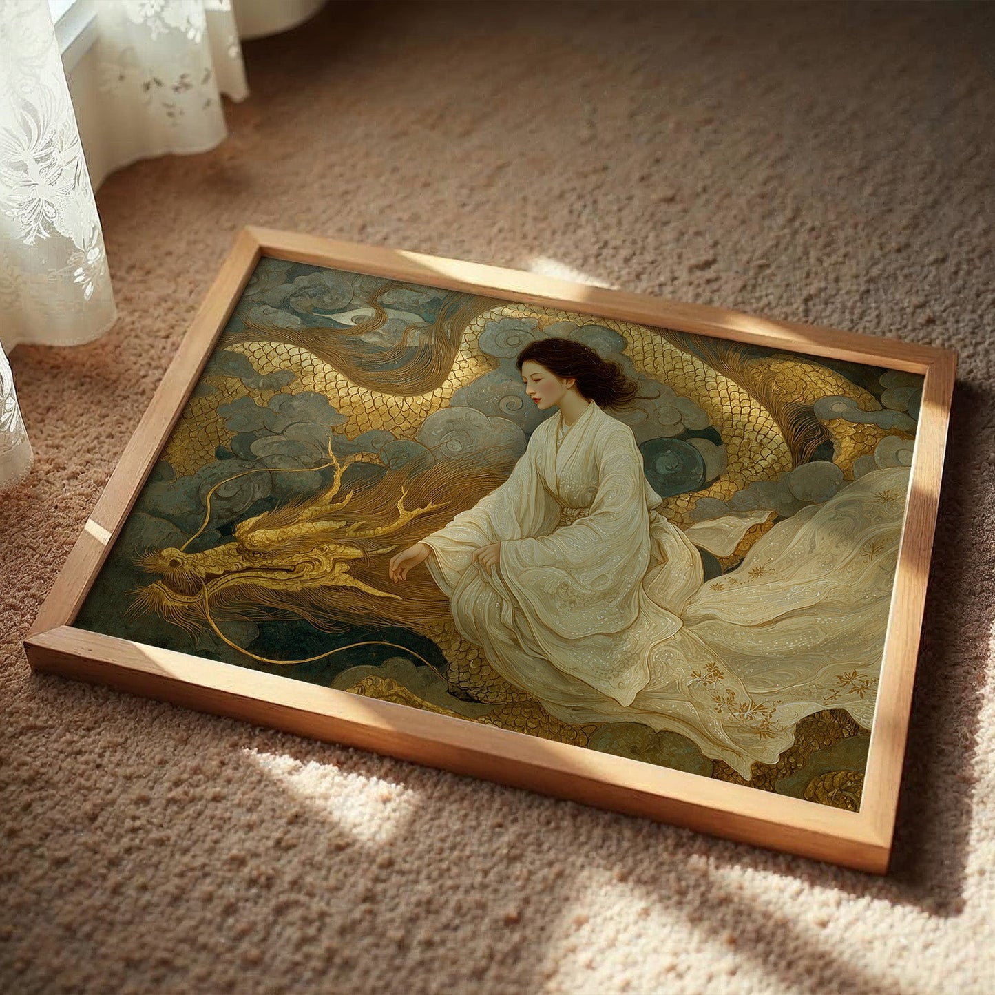 Dragon Tales In Morning Gold