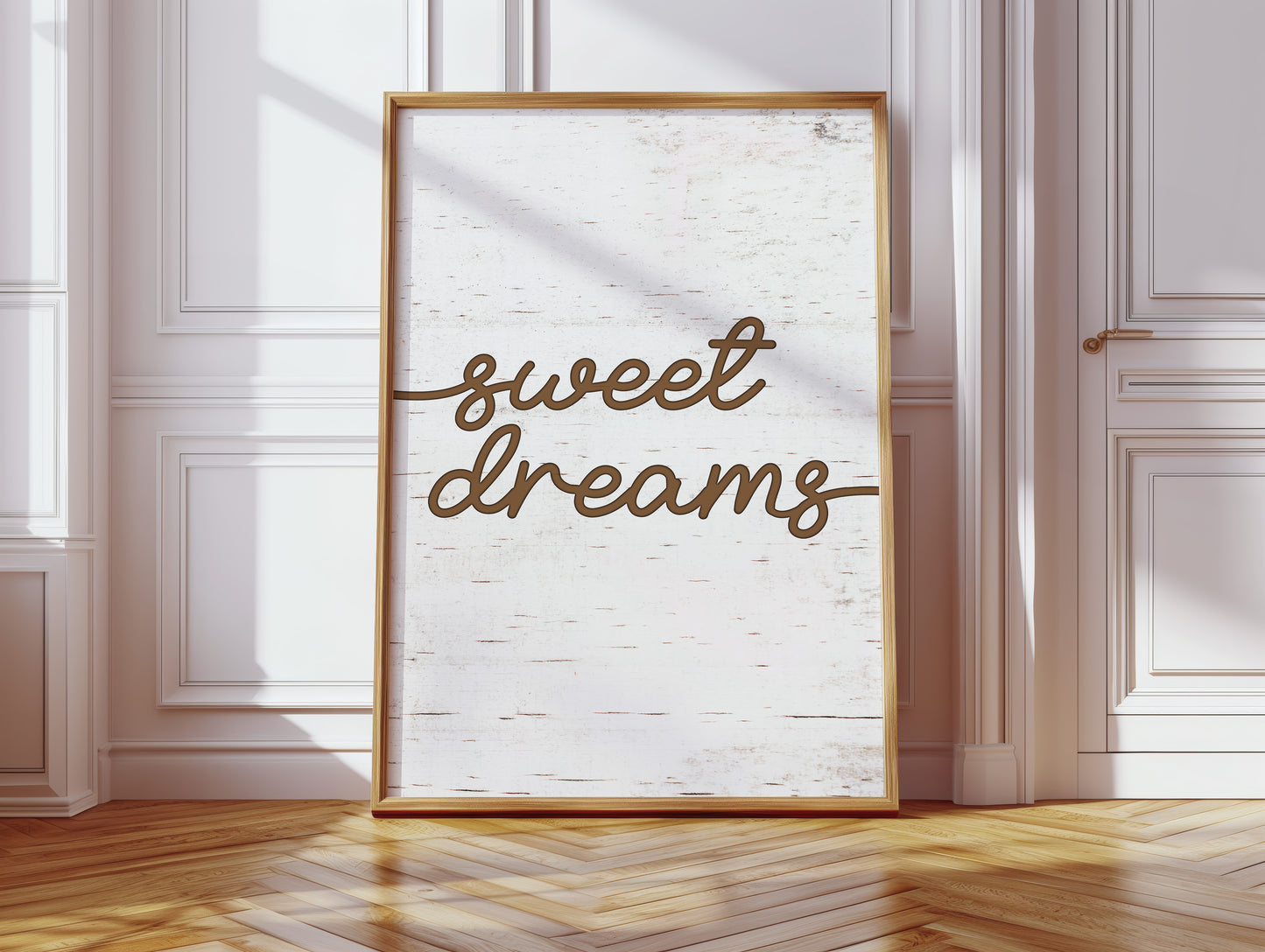 Gentle Words Rest On Birch