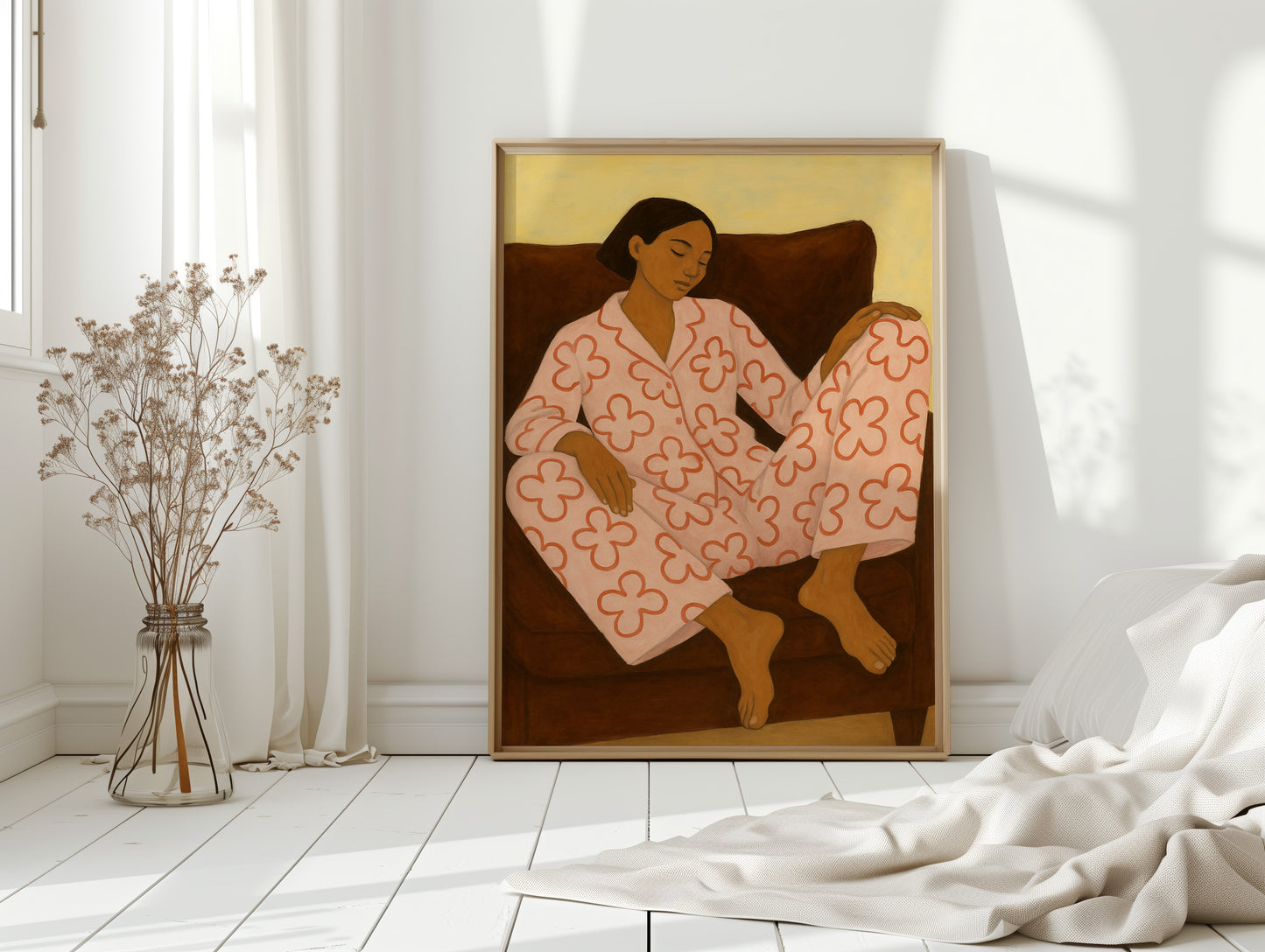 Flower Pajamas and Quiet Thoughts