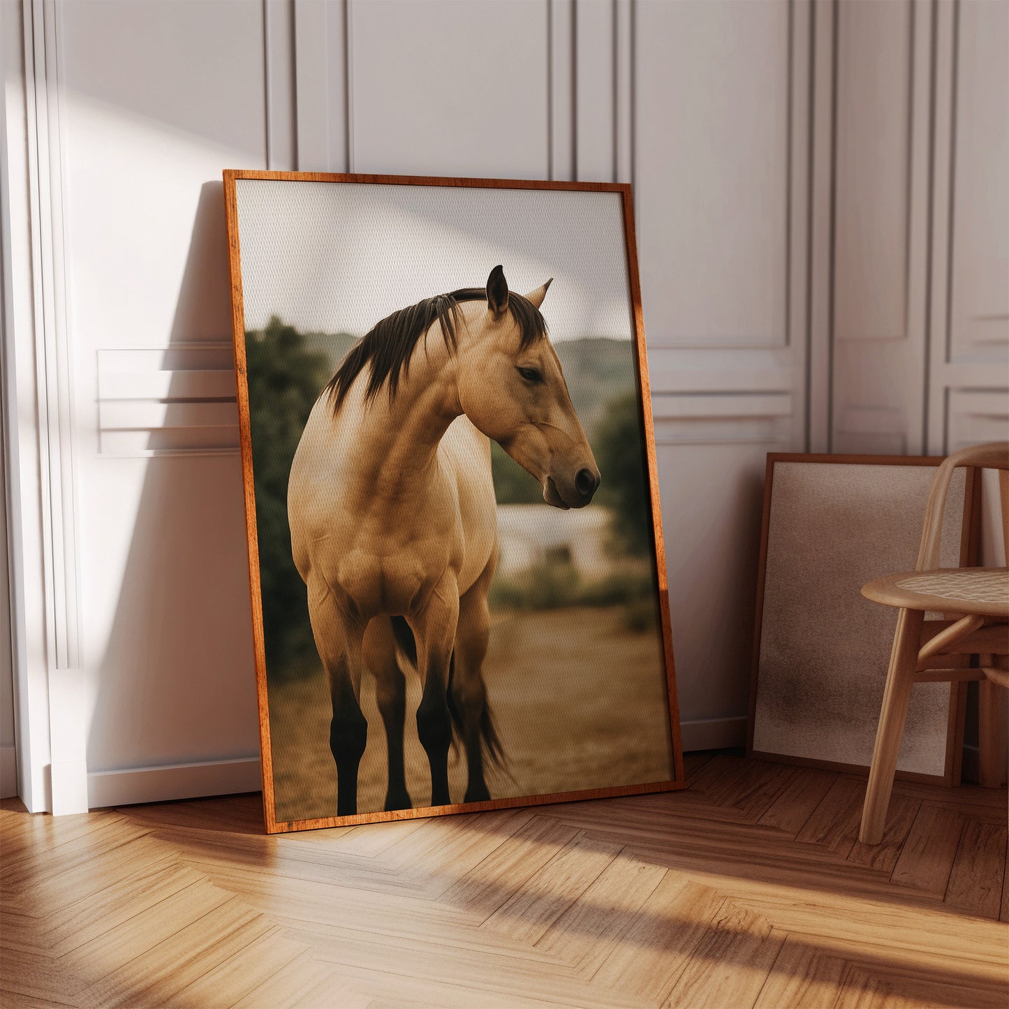 Buckskin Beauty in the Evening Light