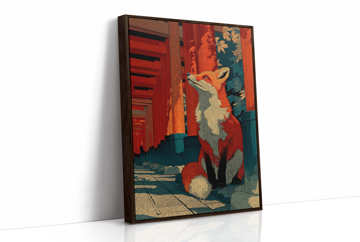 Fox at the Torii Gates