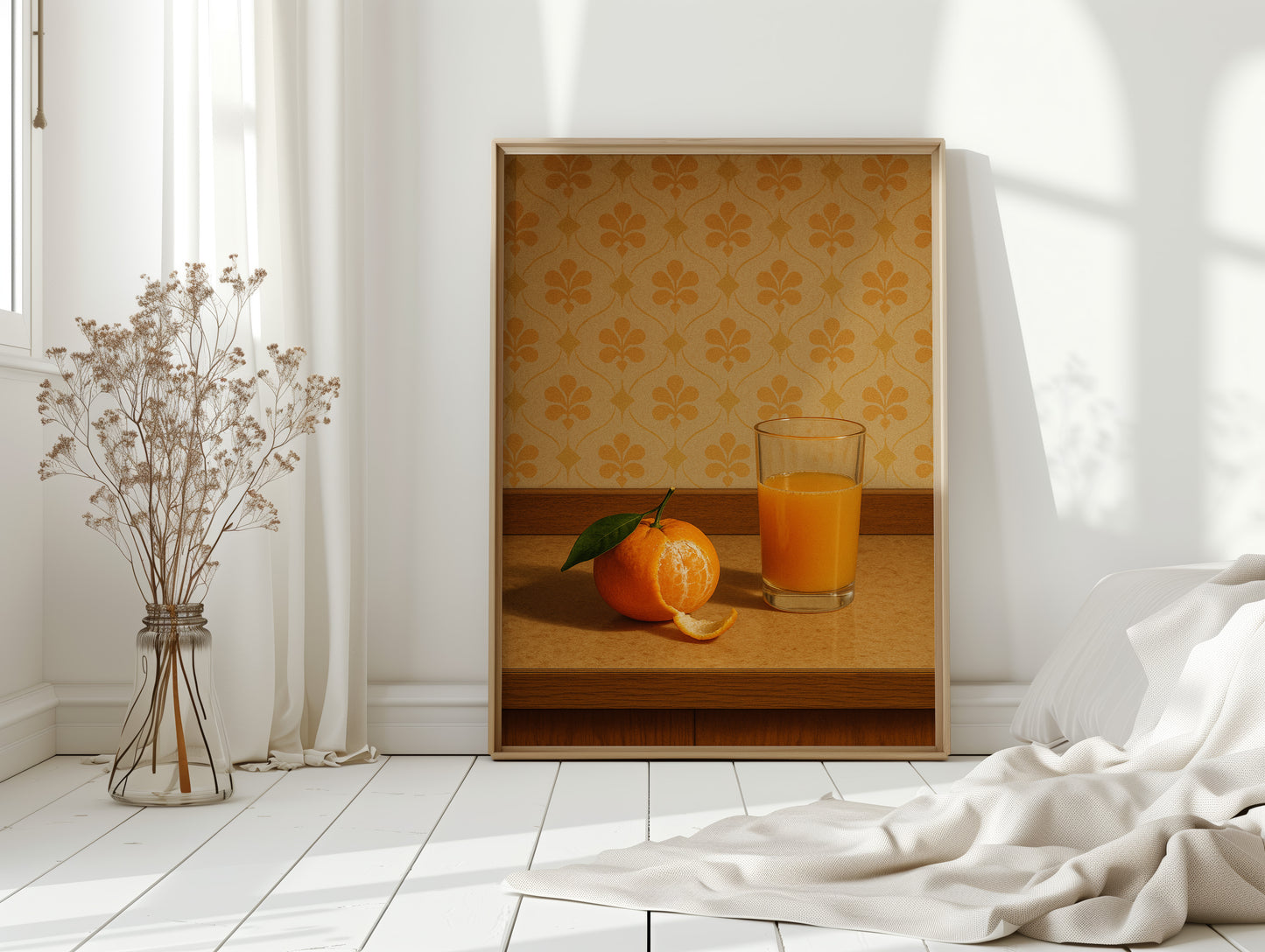 Orange Juice Morning Still Life