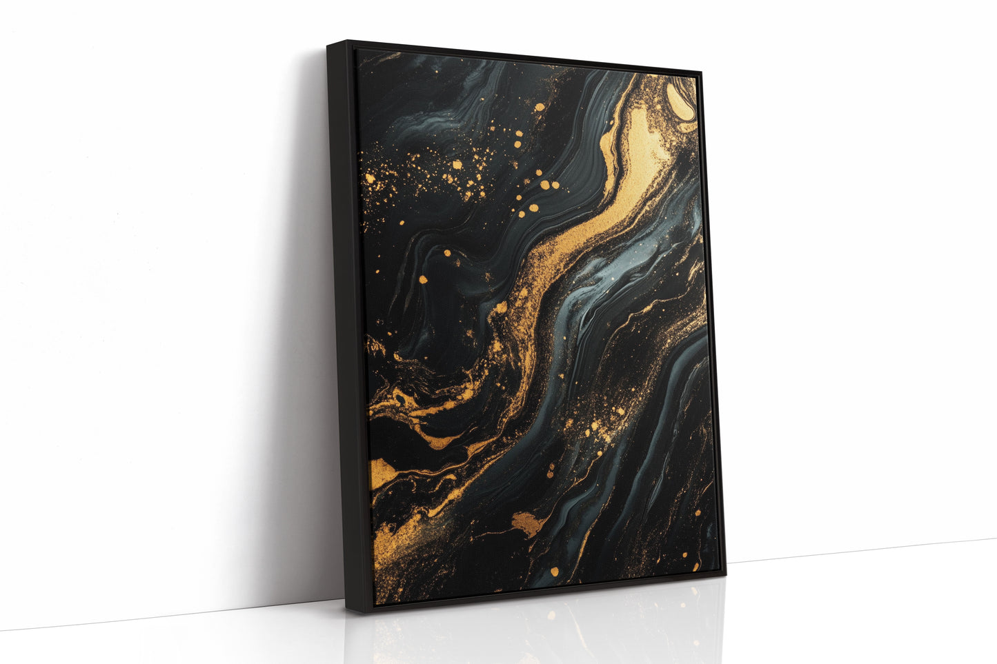 Obsidian Rush with Golden Sparks