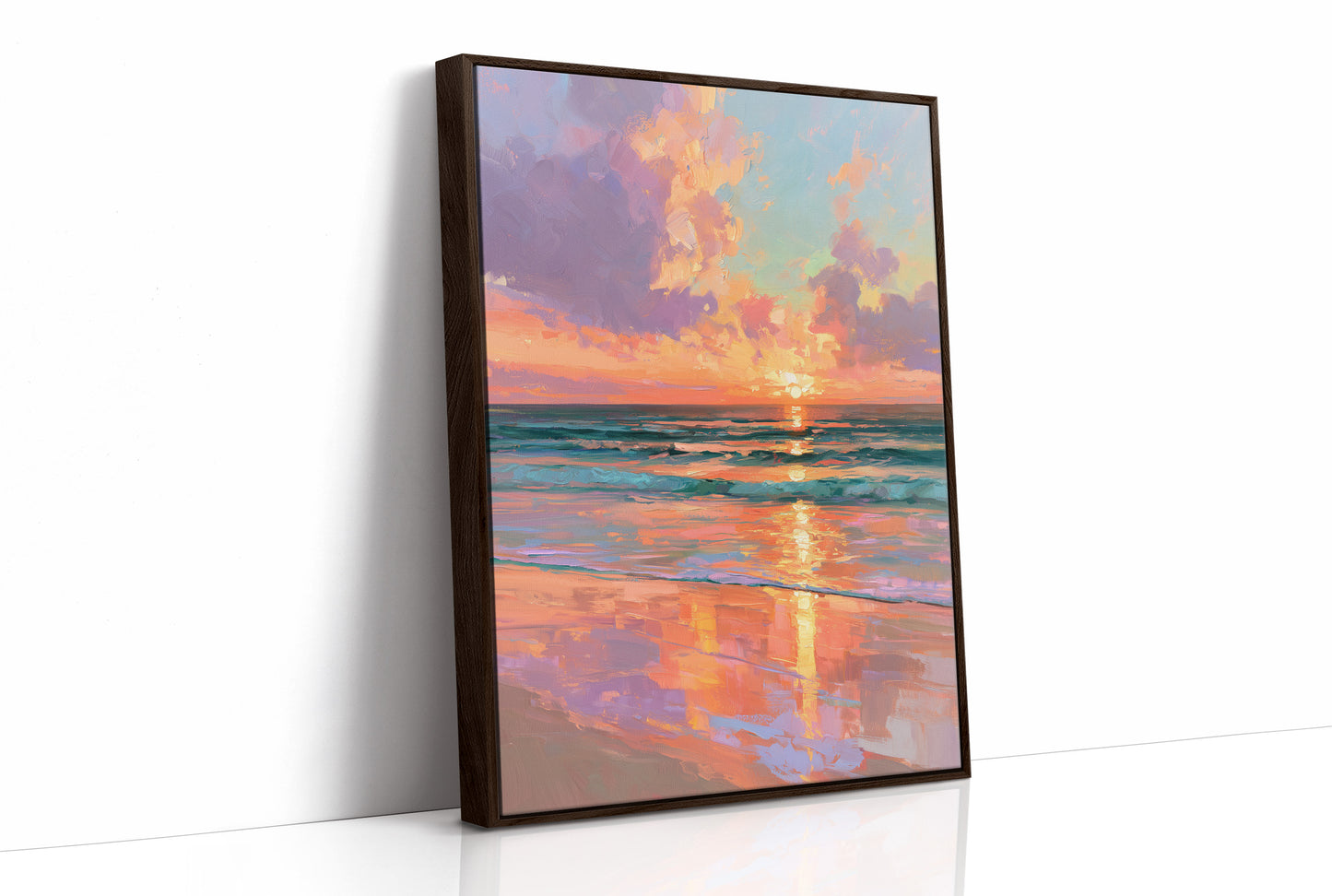 Sky on Fire at the Shore