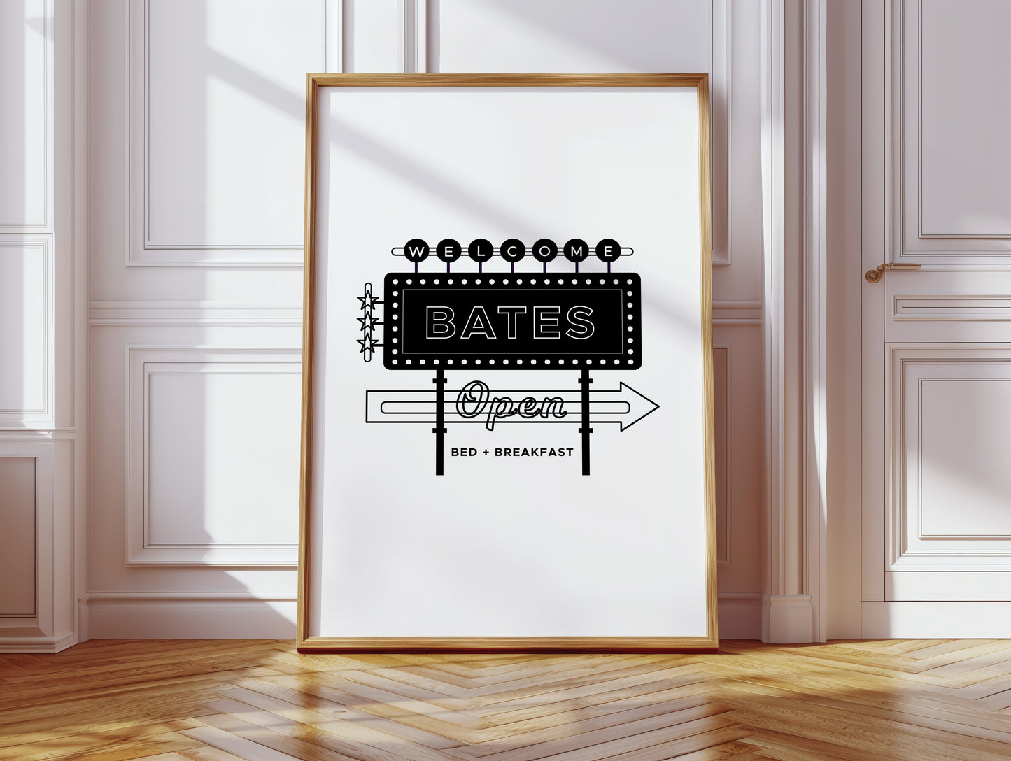 Neon Nights At Small Town Crossroads