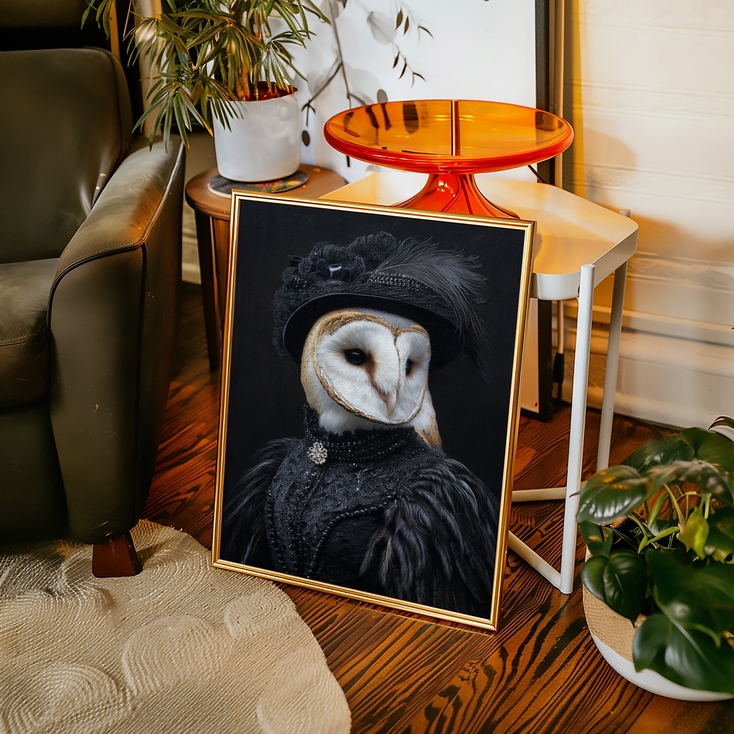 Elegantly Dressed Regal Owl