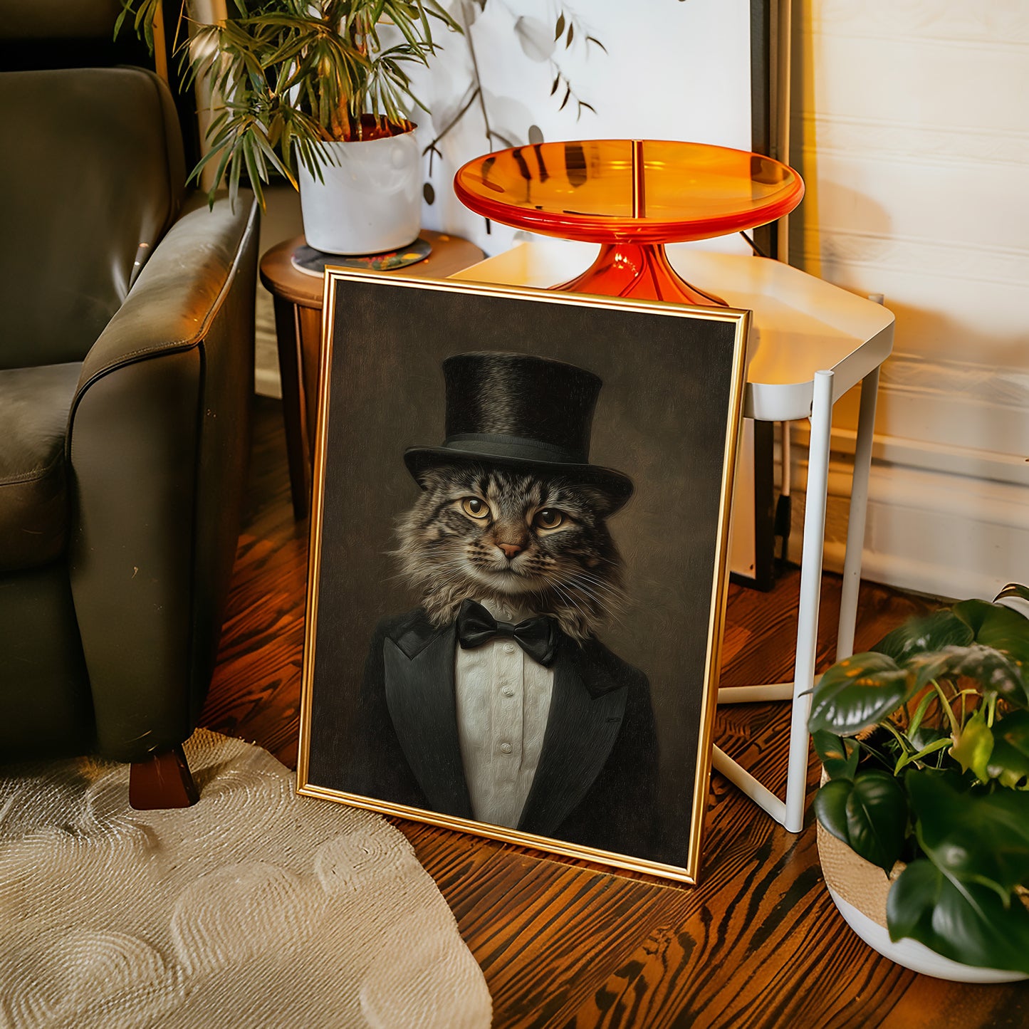 A Feline Affair in Formal Attire