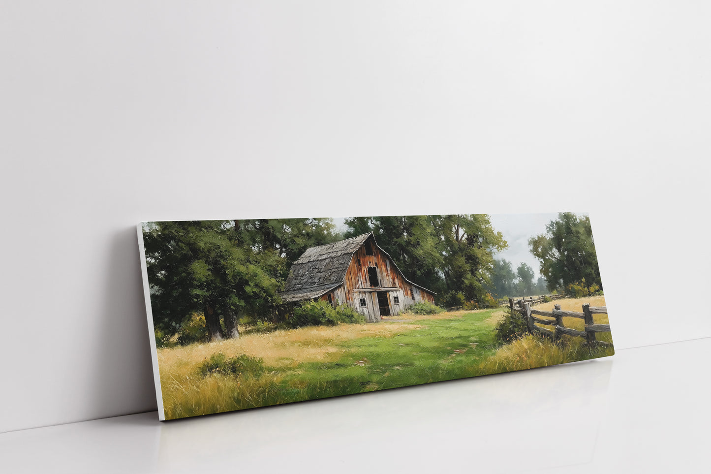 Old Barn in Summer Grass
