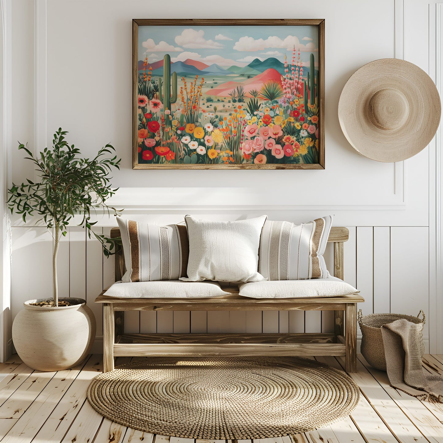 Wildflowers Dance Through Desert Mountains