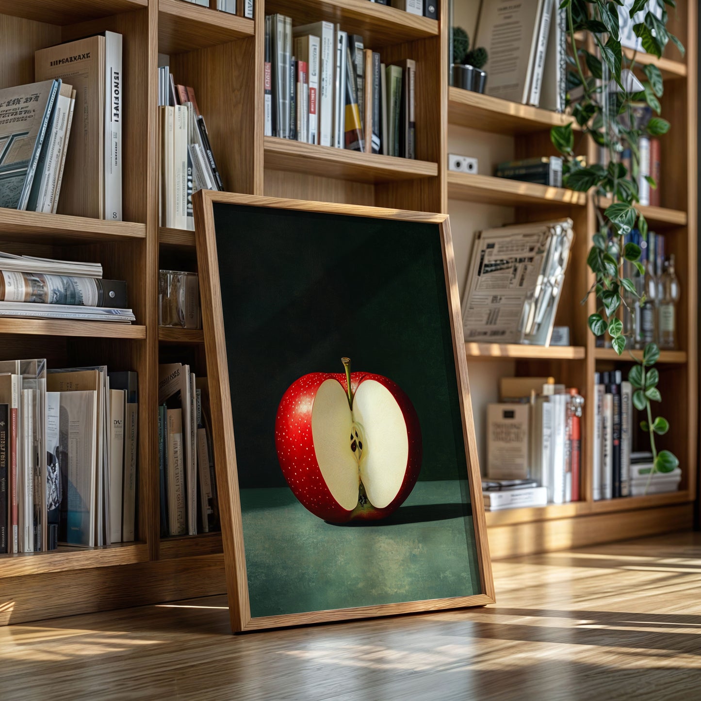 The Apple Divided in Stillness