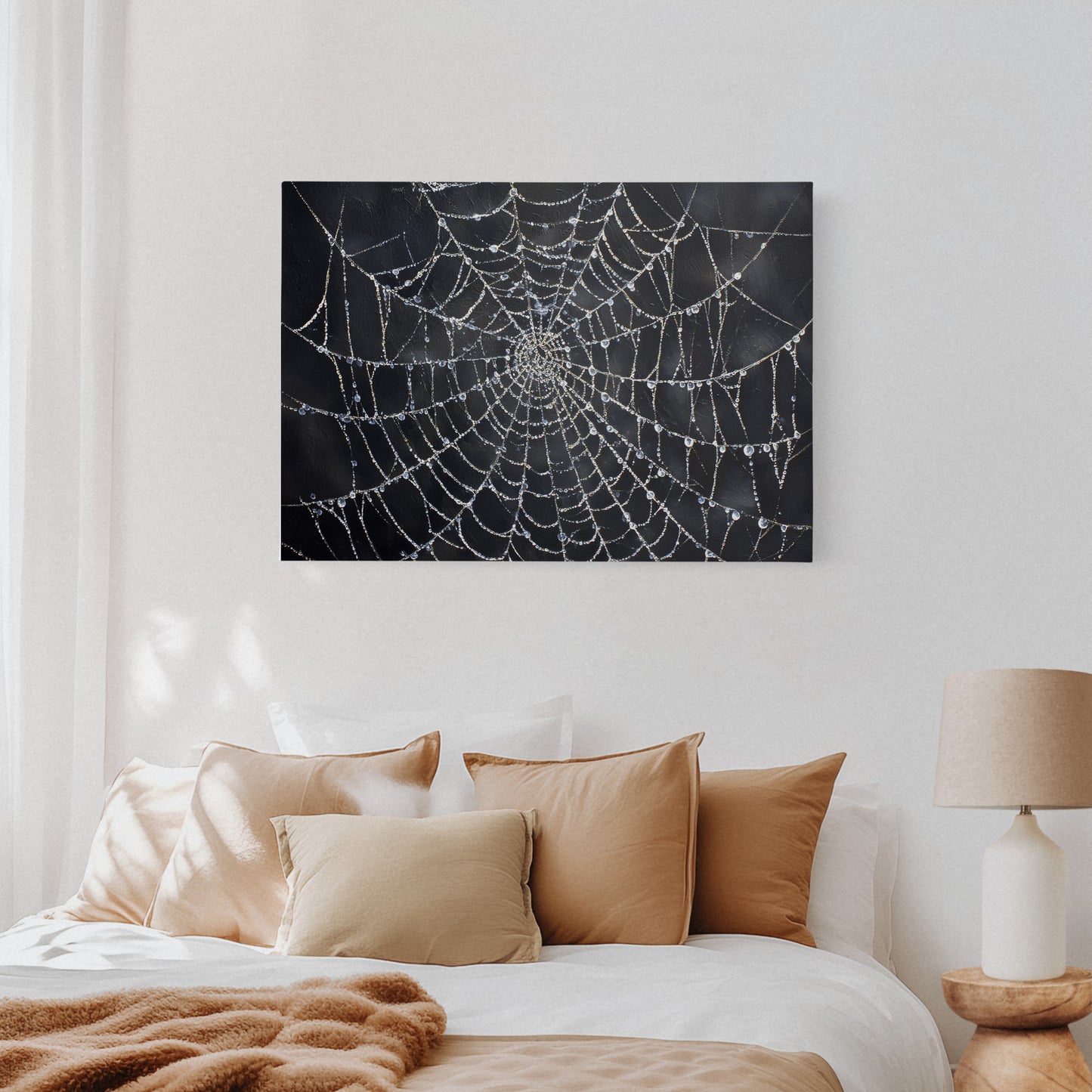 Glistening Threads of Morning Light
