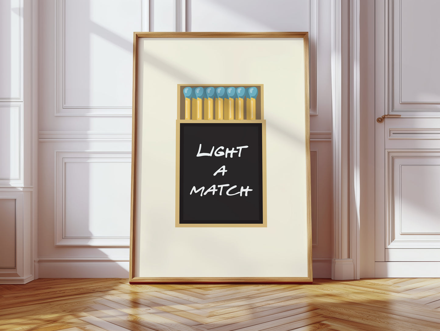 Blue Matches Dance At Midnight