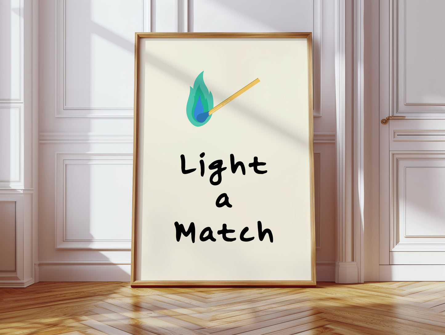 Mint Flames Dance Their Story