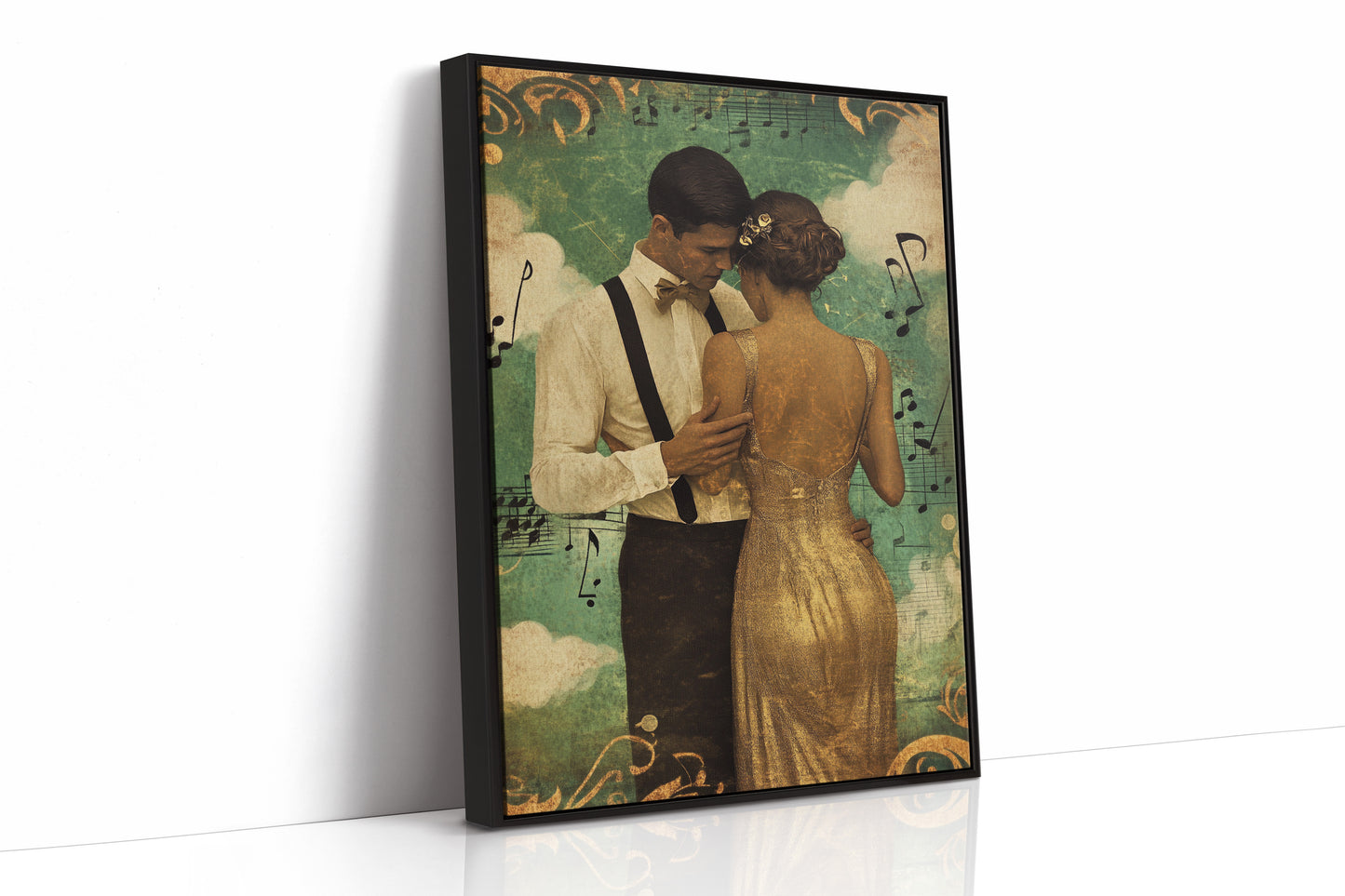 Golden Waltz Beneath the Music Sky