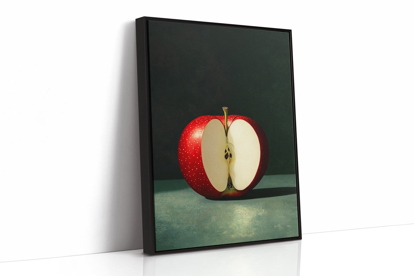 The Apple Divided in Stillness