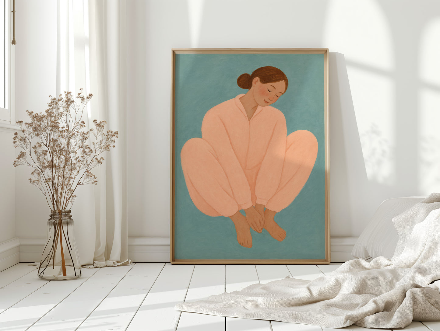 Soft Stillness in Blush