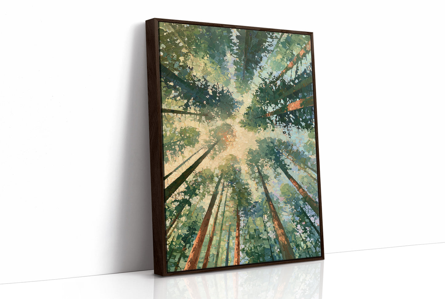 Forest Ceiling, Golden Light