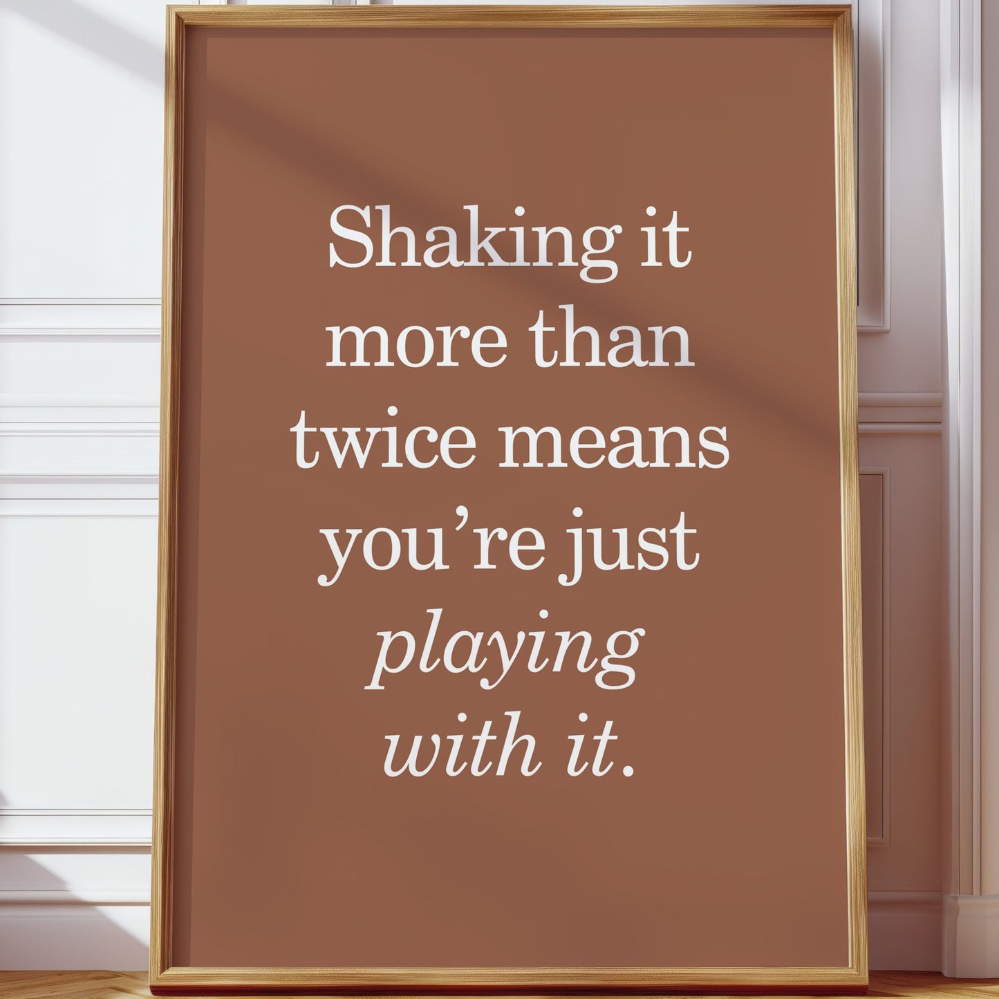 Playful Words Dance In Clay Light