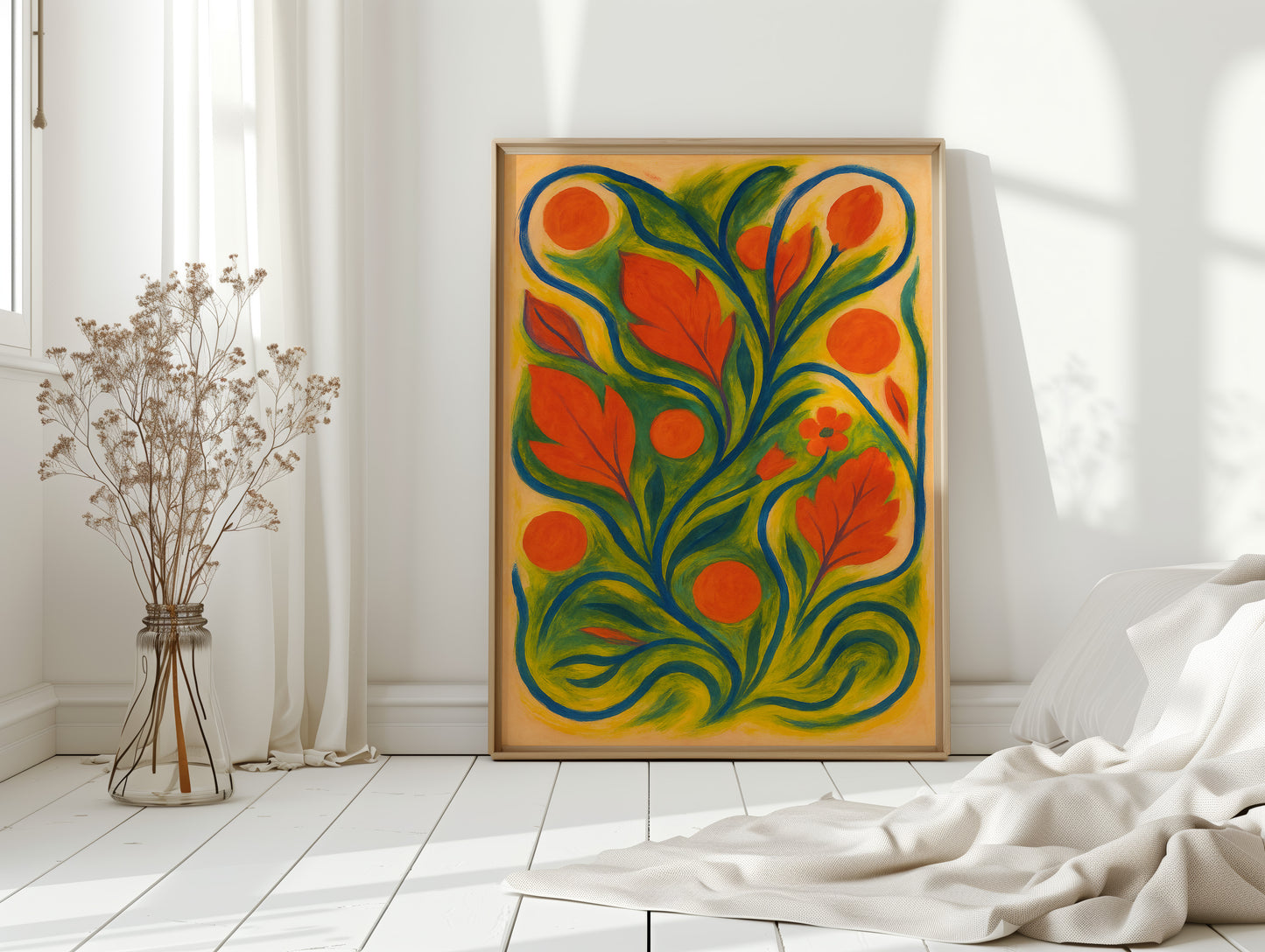 Sun Garden in Wild Motion