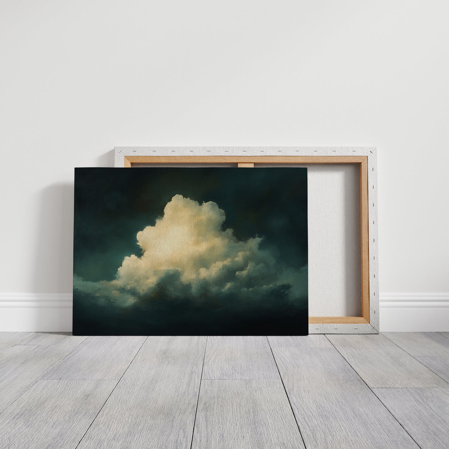 Summer Storm Builds Golden Light