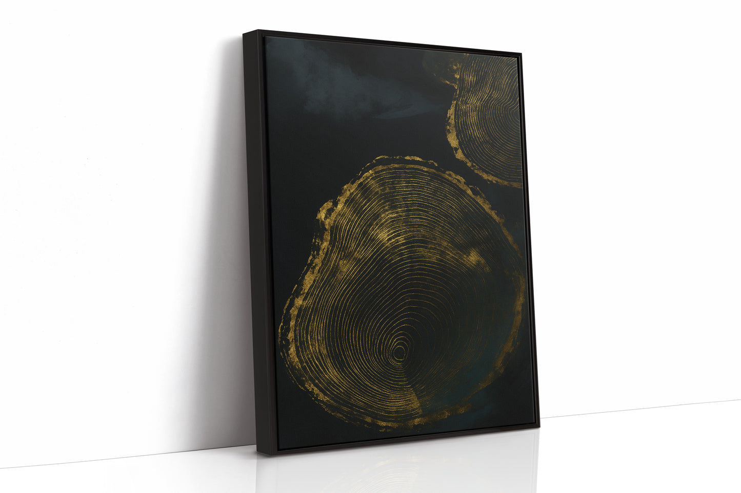 Shadow Rings in Gold