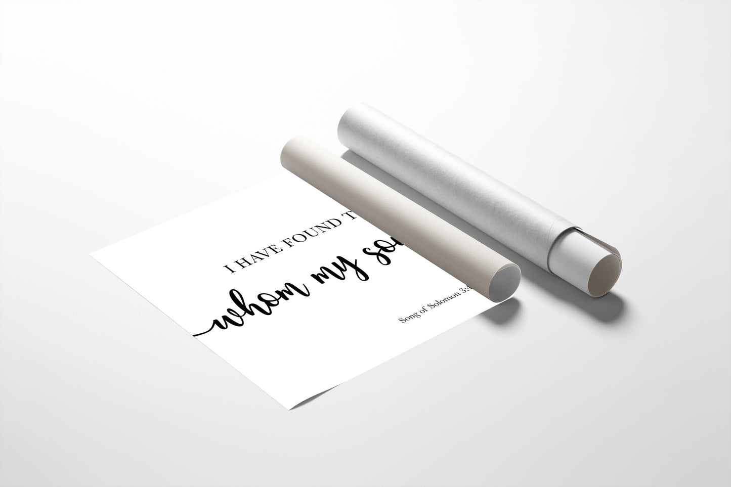 Sacred Vows in Elegant Typography