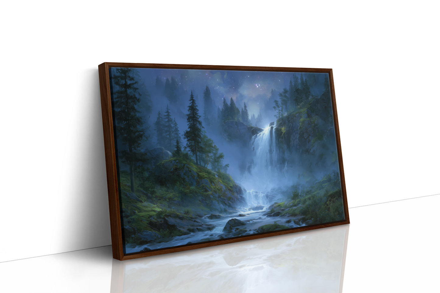 Cascading Secrets Of Midnight Forest