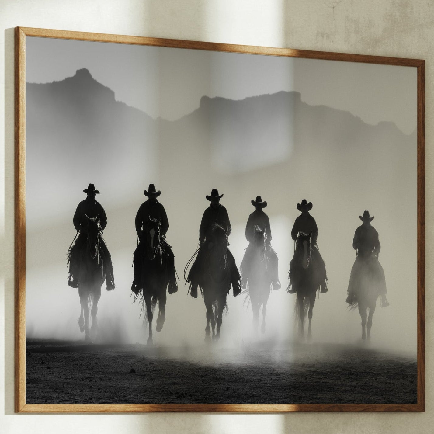 Dawn Riders Chase Mountain Mist