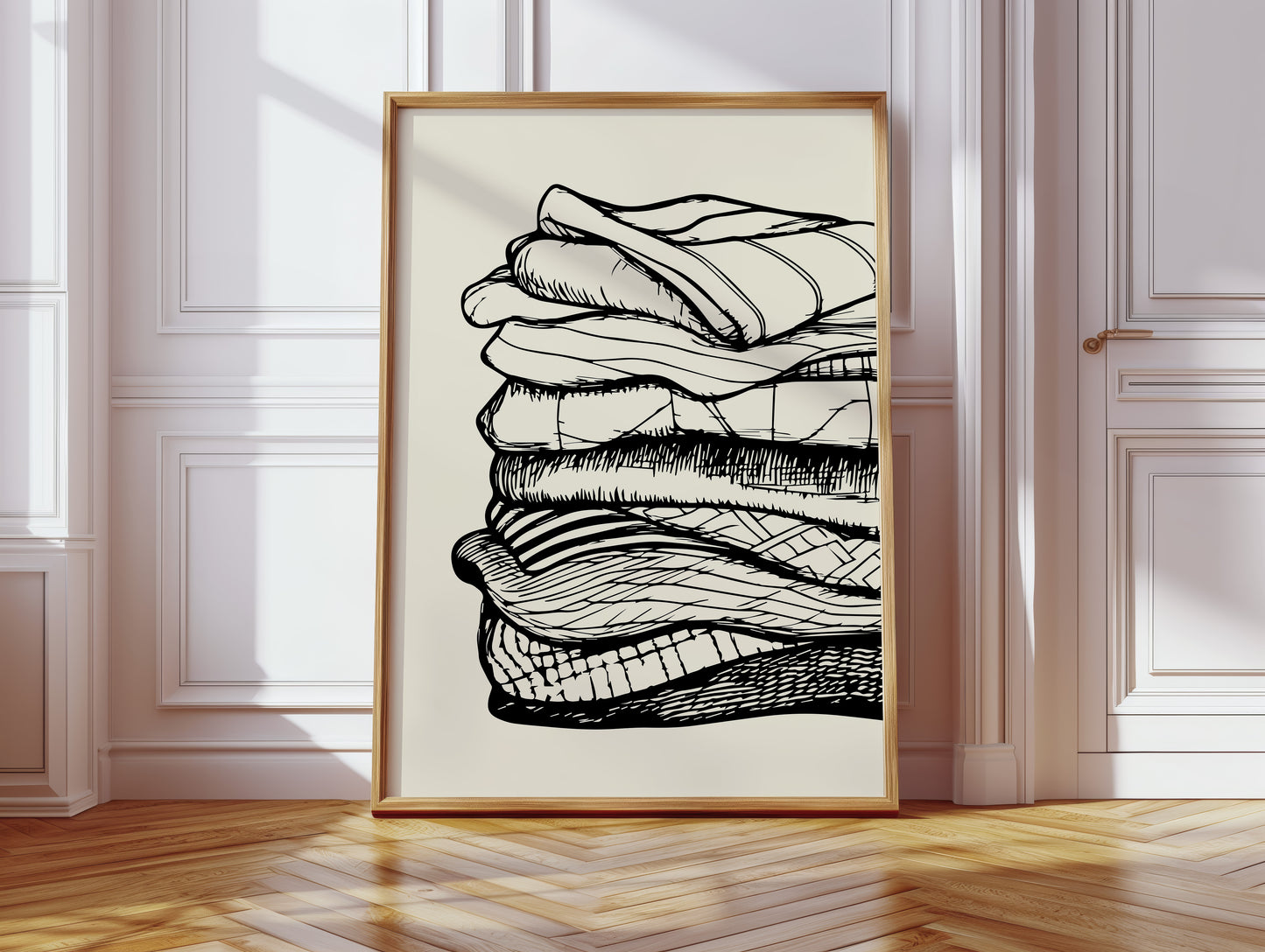 Soft Lines Of Sunday Morning