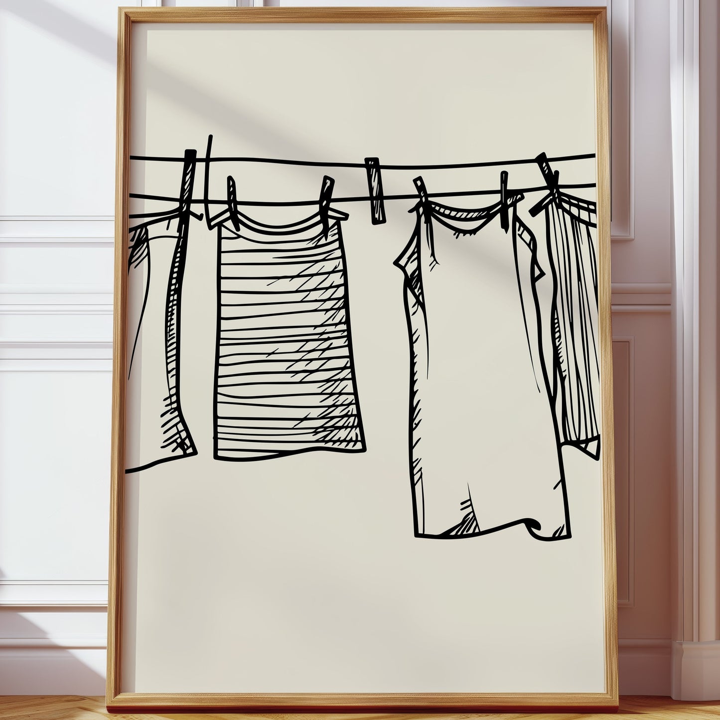 Linens Dance In Morning Light