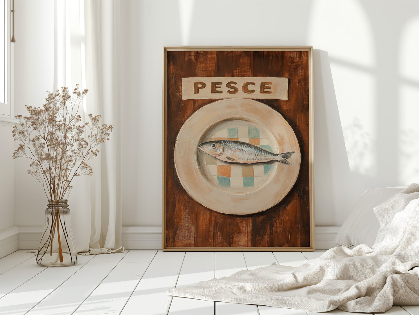 Pesce on a Checkered Plate