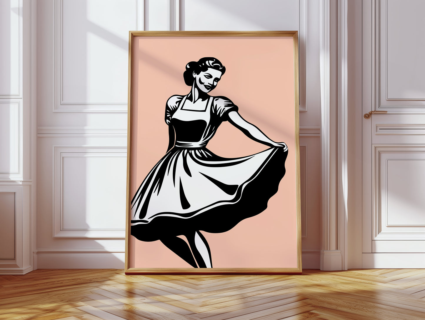 Twirling Through Peach Summer Memories