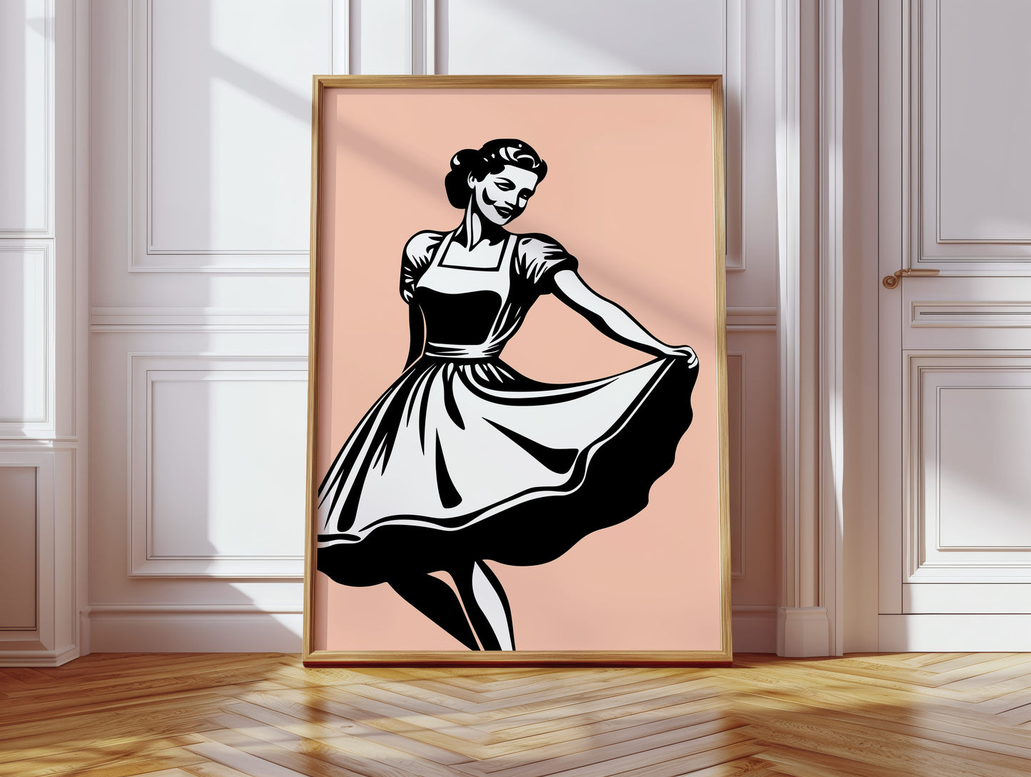 Twirling Through Peach Summer Memories