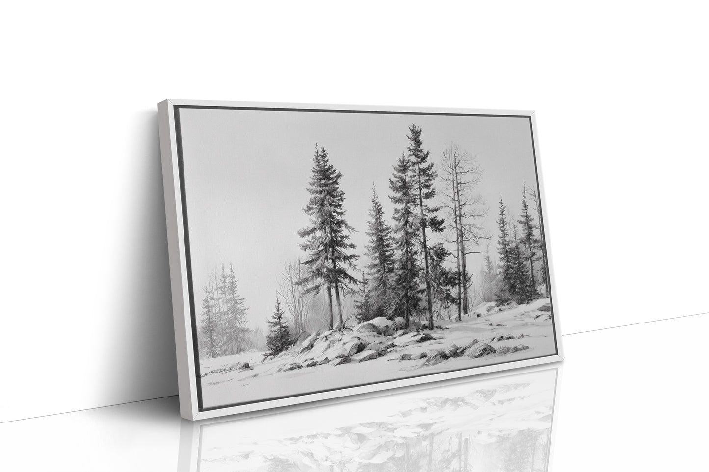 Winter Pines Stand Silent Watch