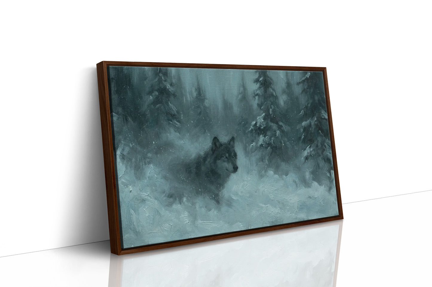 Wolf Through the Snowfall