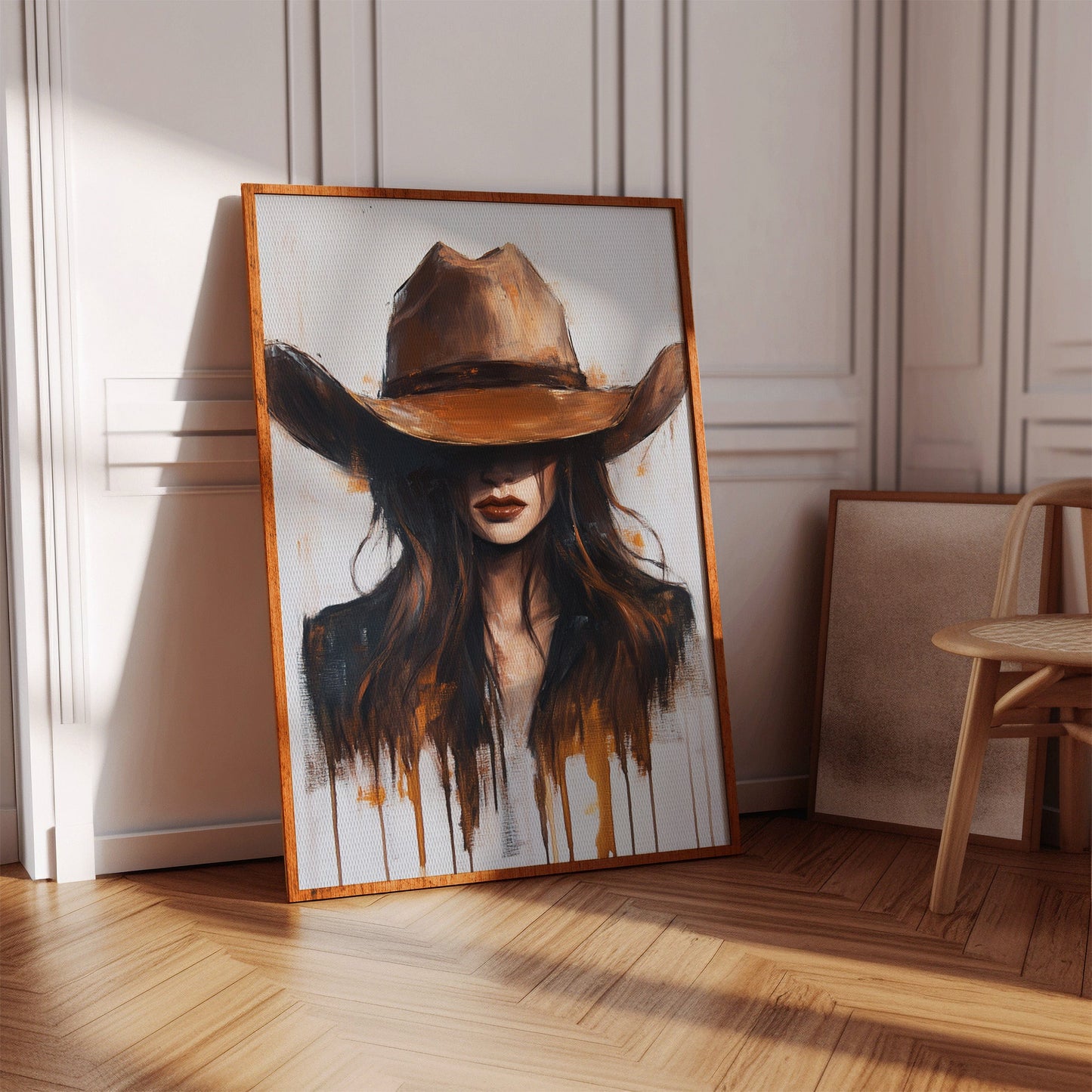 Desert Ember – Western Woman Art