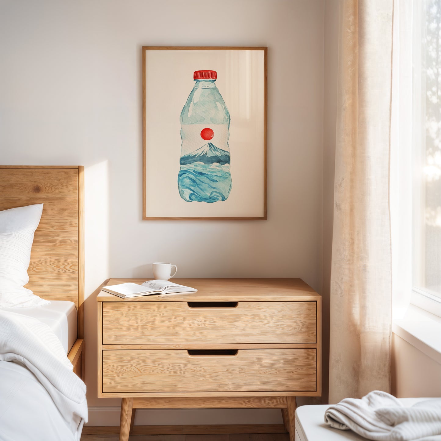 Mount Fuji In A Bottle