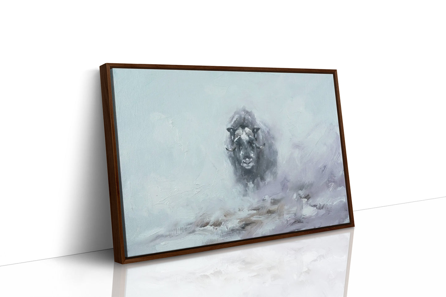 Musk Ox in the Whiteout