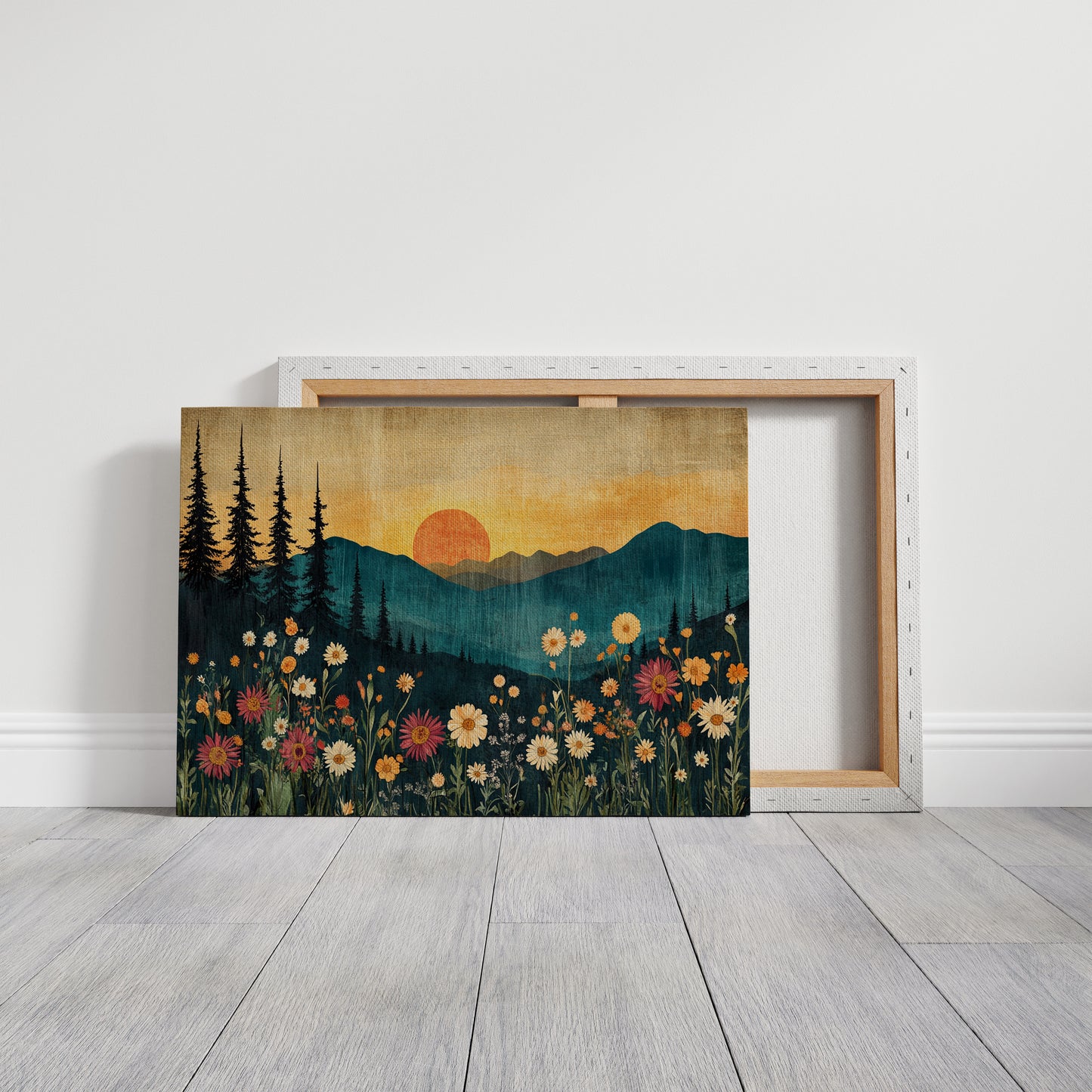 When the Wildflowers Watched the Sun Go Down