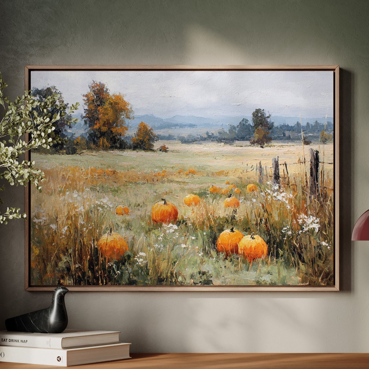 Harvesting Dreams Beneath Gray Skies