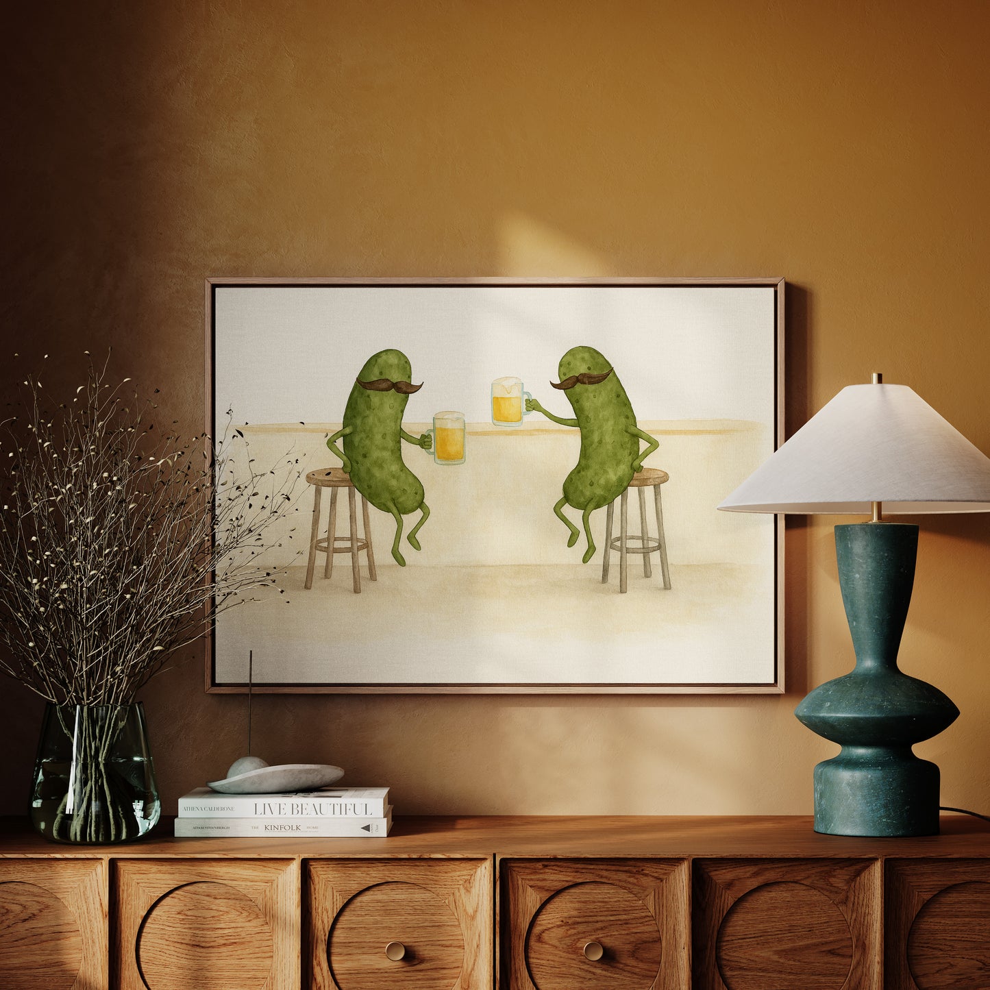 Pickles with Pints and Mustaches