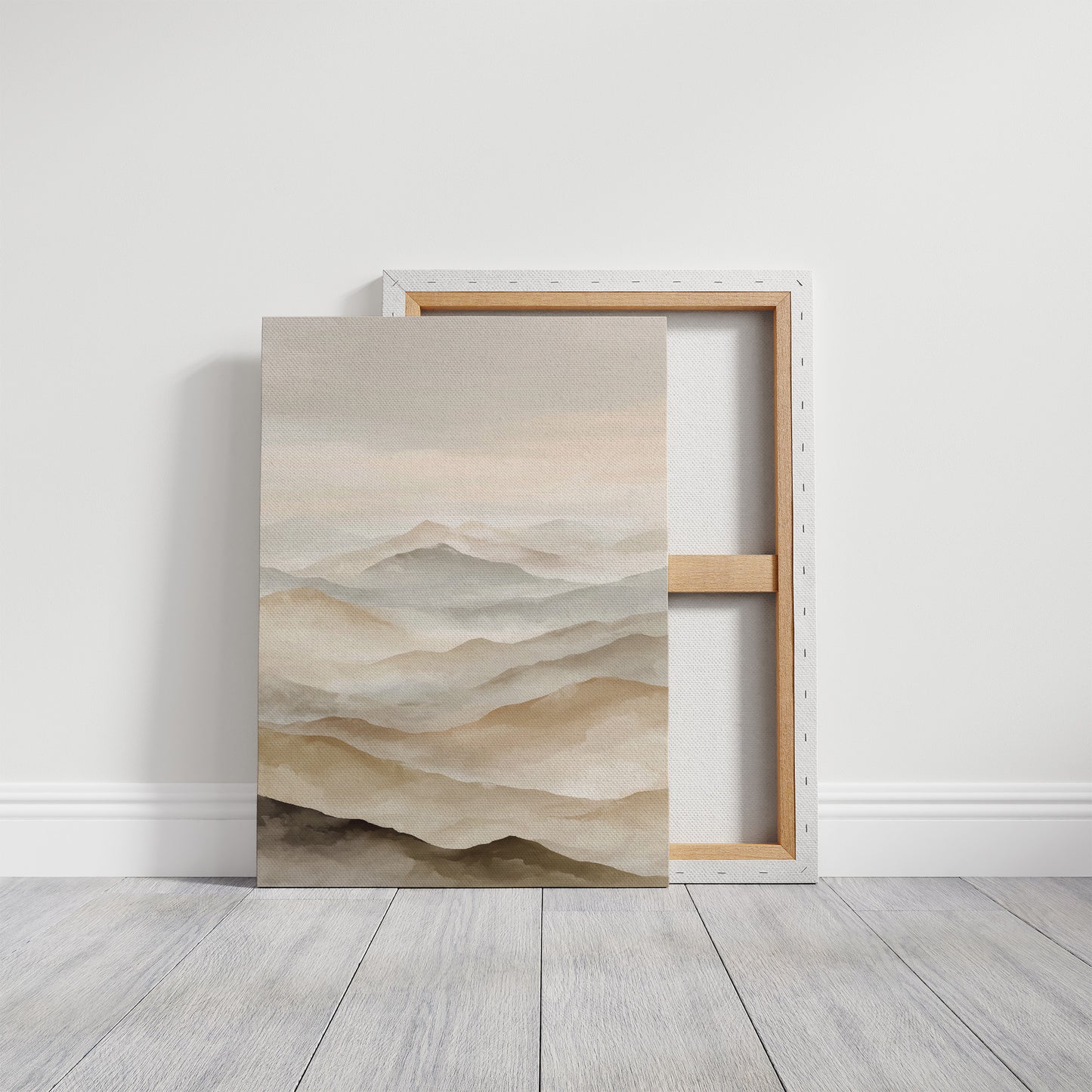 Peaks Float In Morning Mist