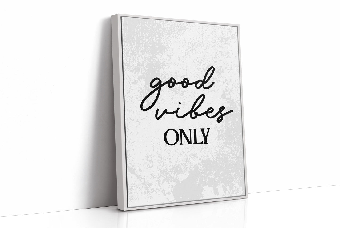 Good Vibes Only Script Quote