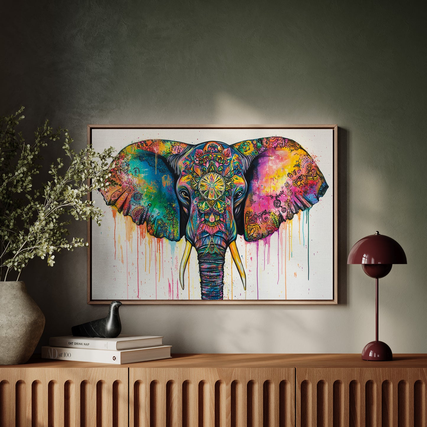 Sacred Colors Dance Through Tusks