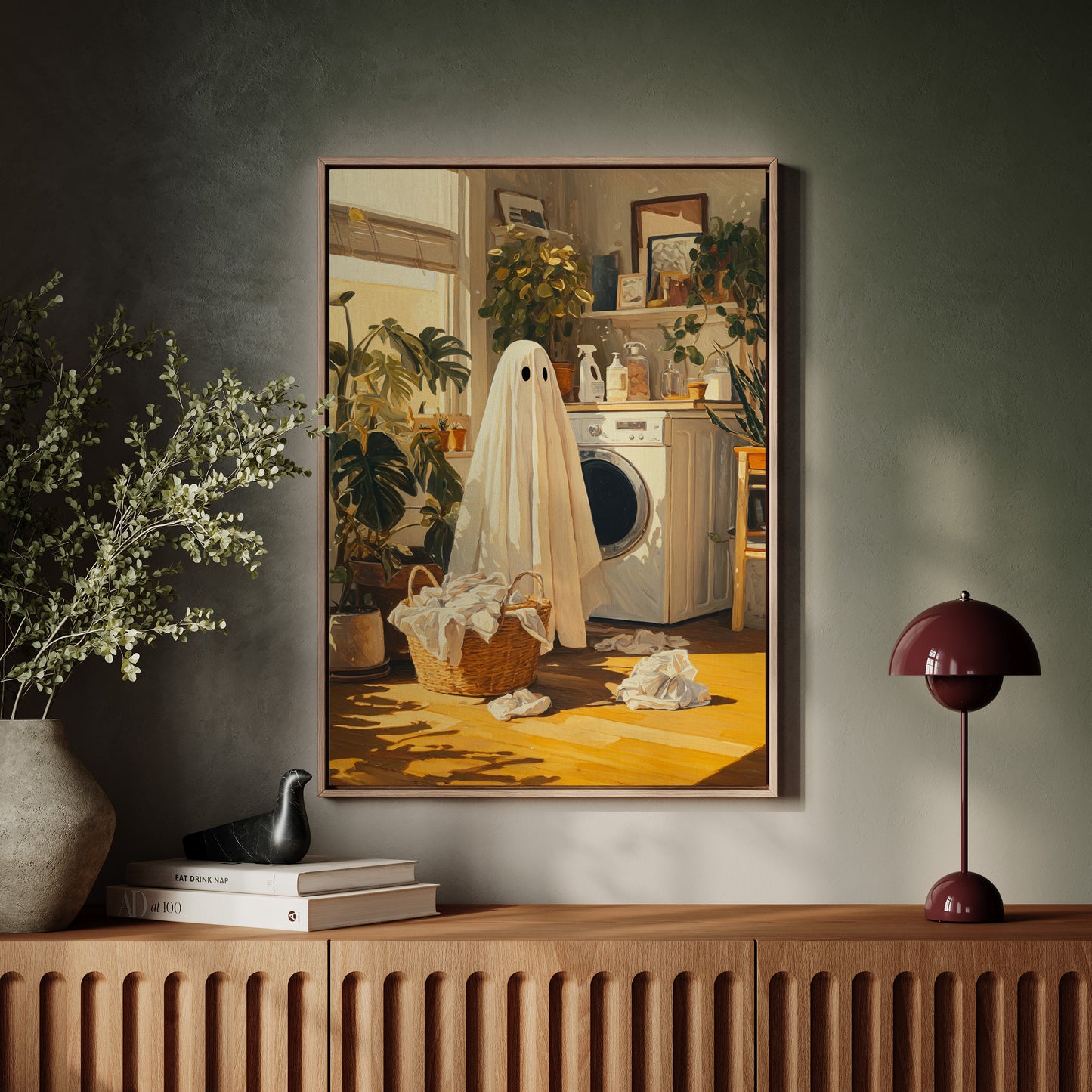 Specter Among the Sunlit Laundry