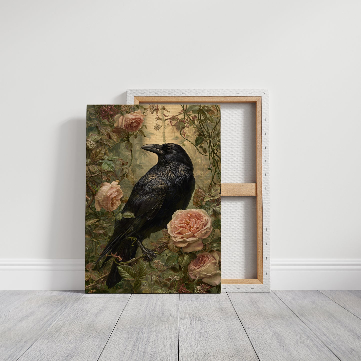 The Raven Among Blossoms