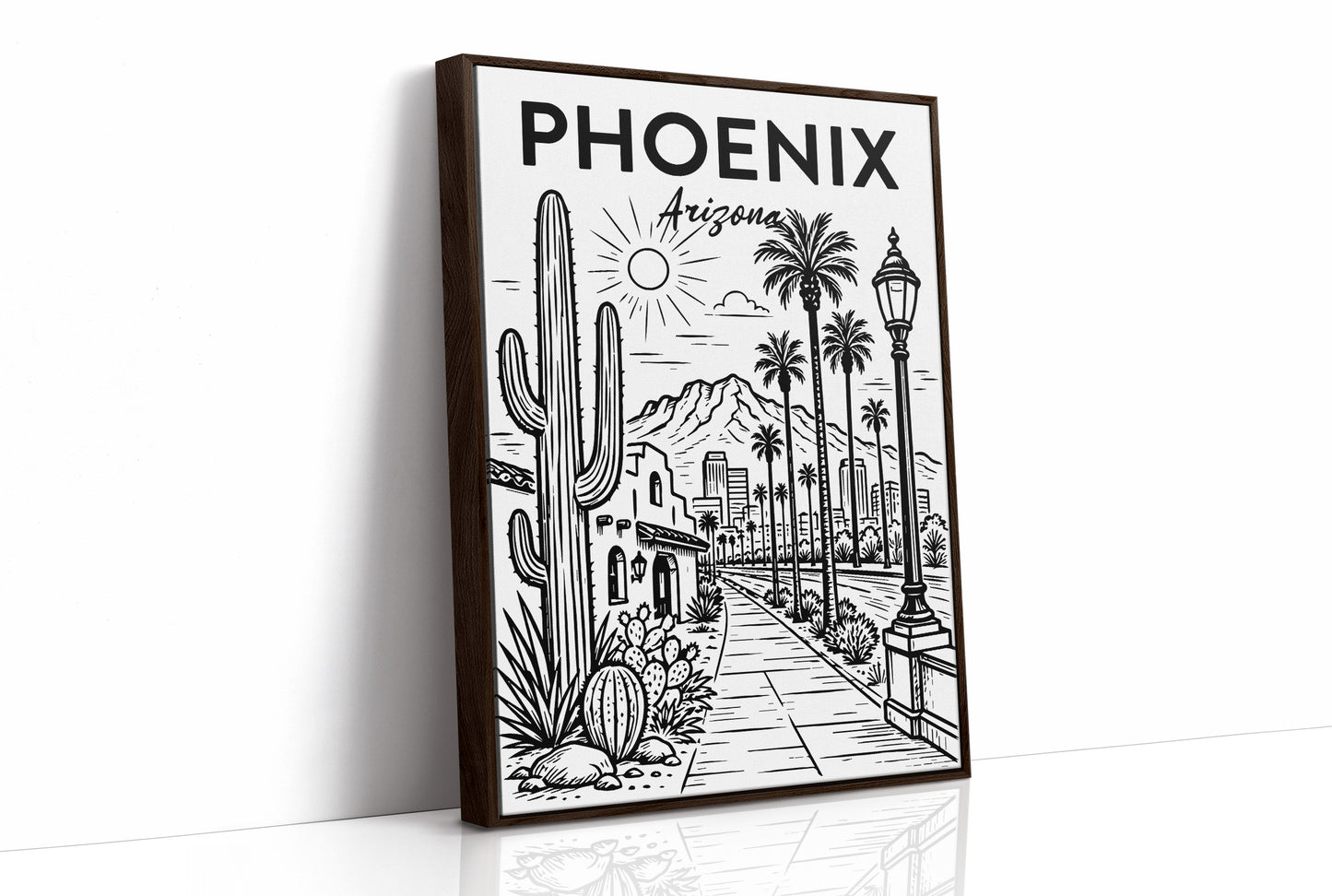 Phoenix, Cactus and Palm