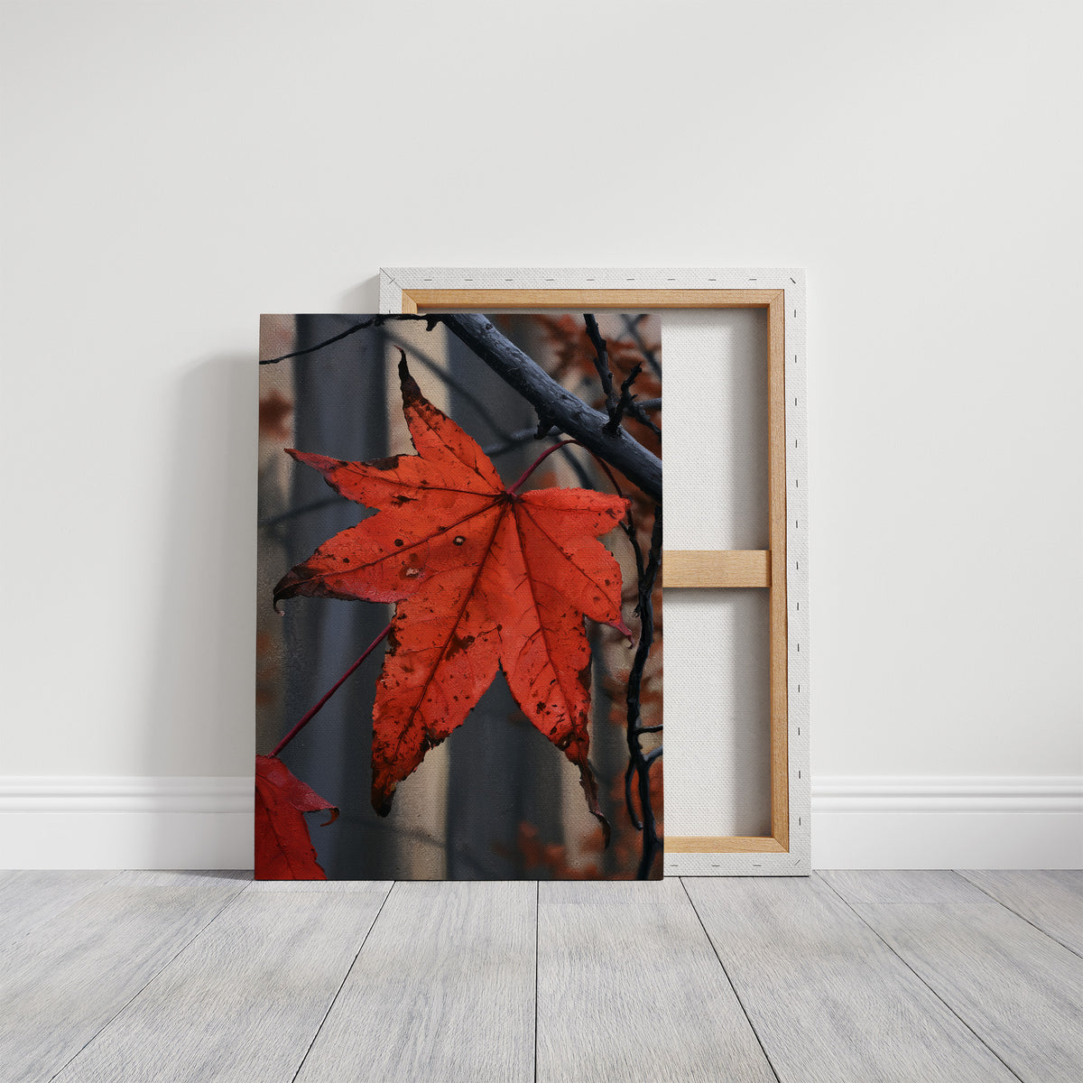 The Last Leaf Holding On