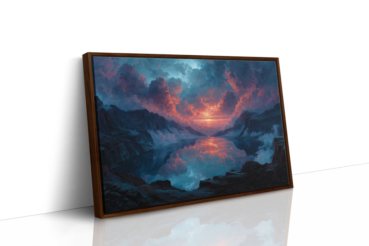 The Sky Set Fire, the Lake Copied