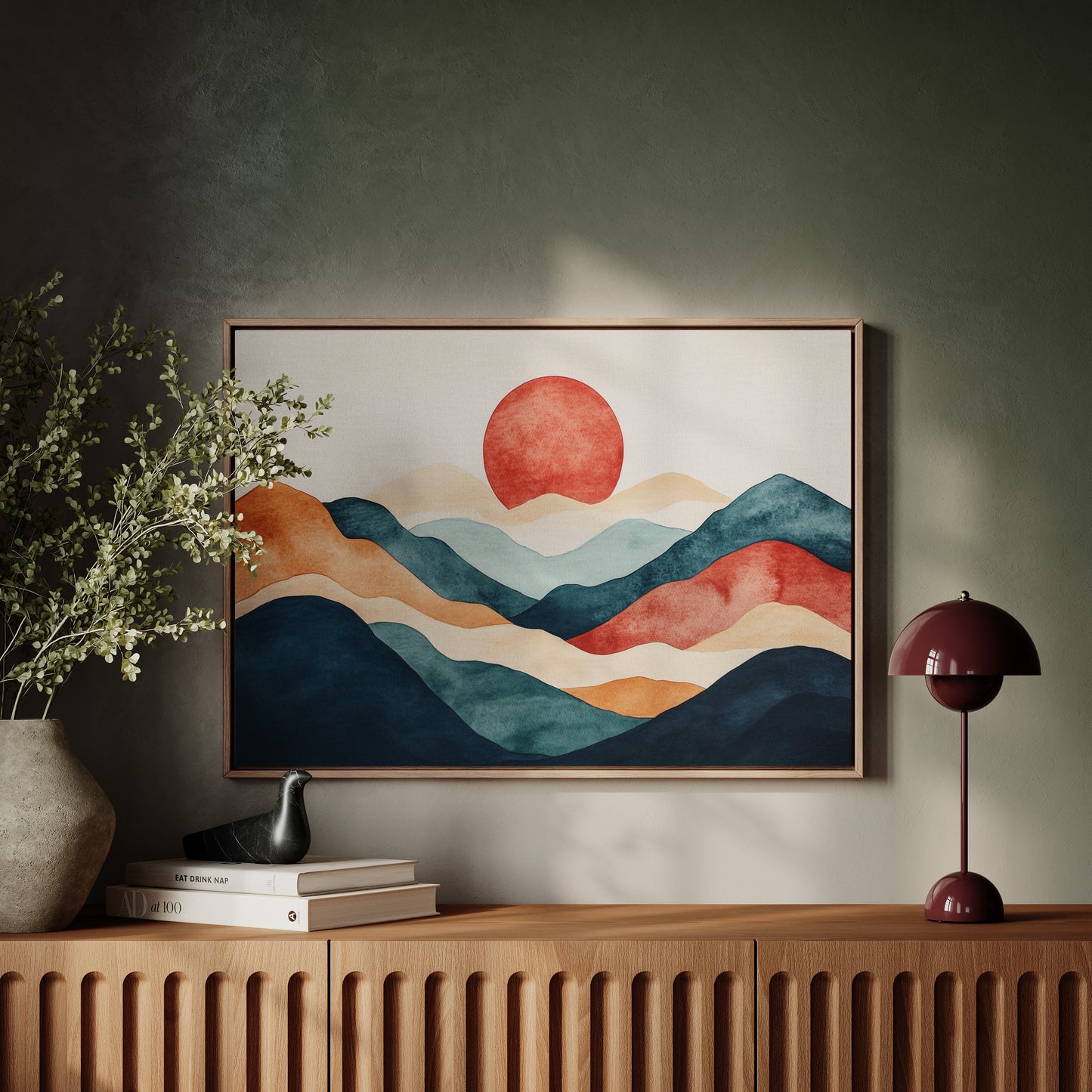 Mountains Flow Like Ocean Waves